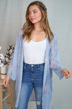 Load image into Gallery viewer, Sheer Aztec Cardigan- 2 COLORS - FINAL SALE
