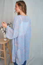 Load image into Gallery viewer, Sheer Aztec Cardigan- 2 COLORS - FINAL SALE
