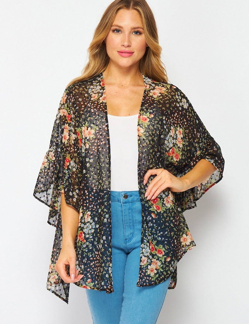 Match the Season Kimono - LAST ONES FINAL SALE