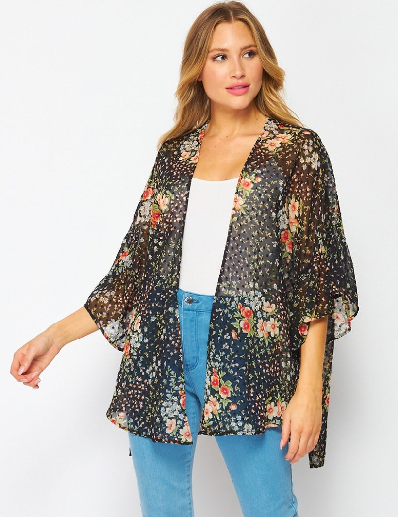 Match the Season Kimono - LAST ONES FINAL SALE