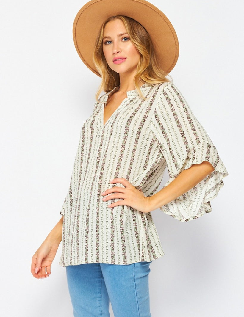 Feel the Open Breeze Top - LAST ONES FINAL SALE