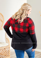 Load image into Gallery viewer, Cabin Vibes Hoodie- RED  - FINAL SALE CLEARANCE
