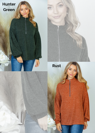 Tess Pullover - 2 Colors - LAST ONES FINAL SALE