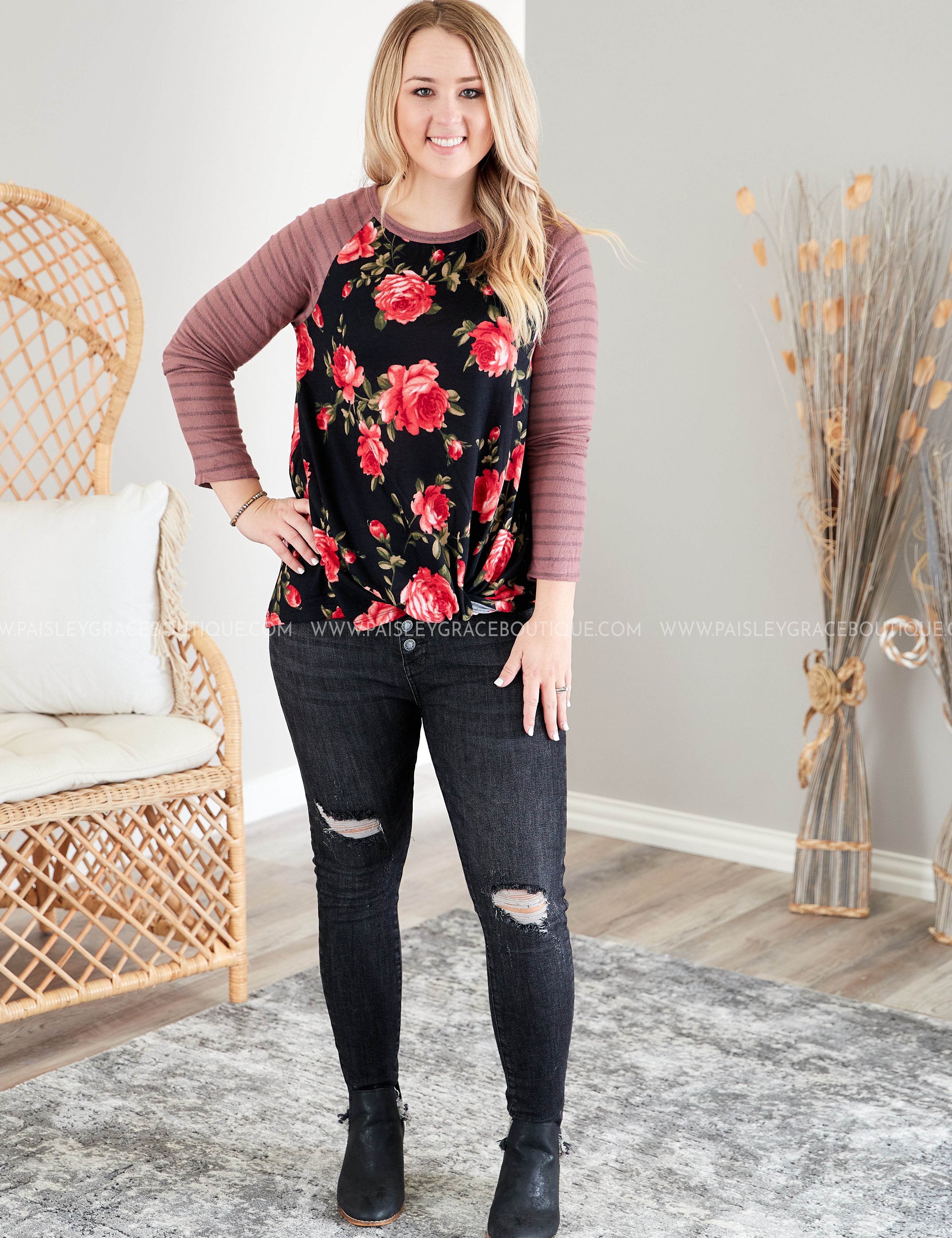 Rooftop Romance Top- LAST ONES FINAL SALE