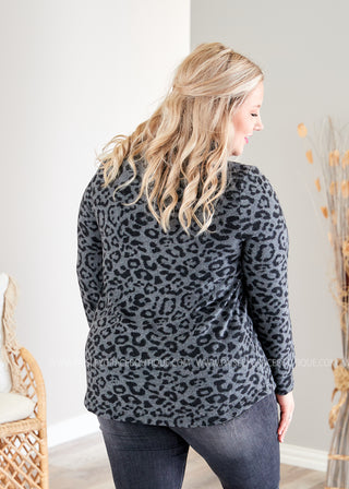 Love Me In Leopard Top  - FINAL SALE  -- WS23