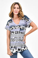 Load image into Gallery viewer, Untamed Top - Lilac/Grey  - FINAL SALE
